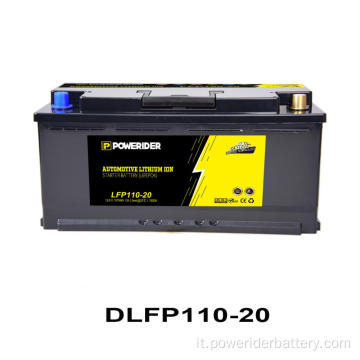 12.8 V 1075WH 1600A batteria di avviamento auto litio-ioni di litio